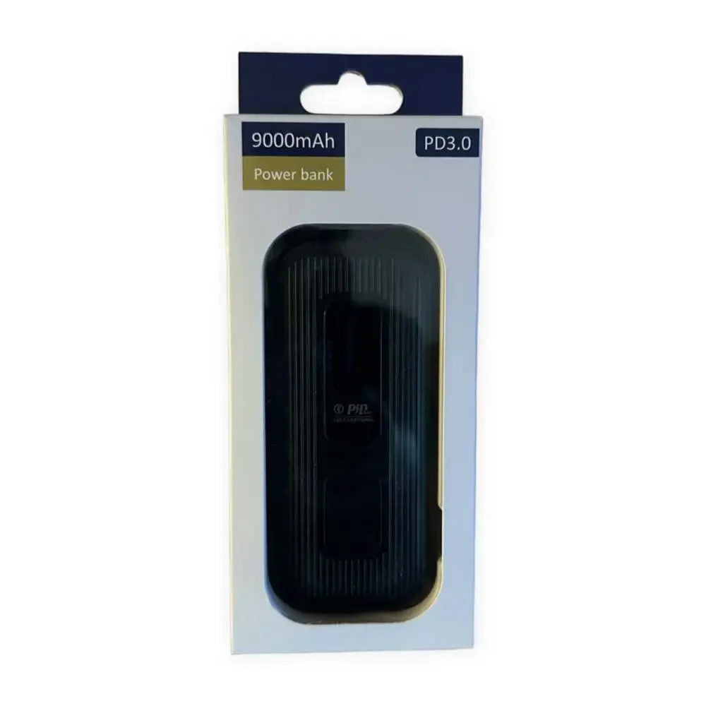 PD 9000mAh portable power bank compatible with USB Power - fast charging